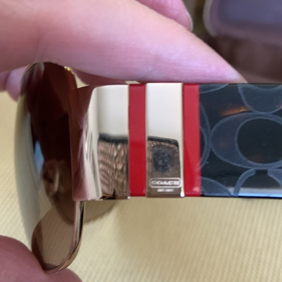 Coach Vail Sunglasses in Tortoise - Picture 12 of 16